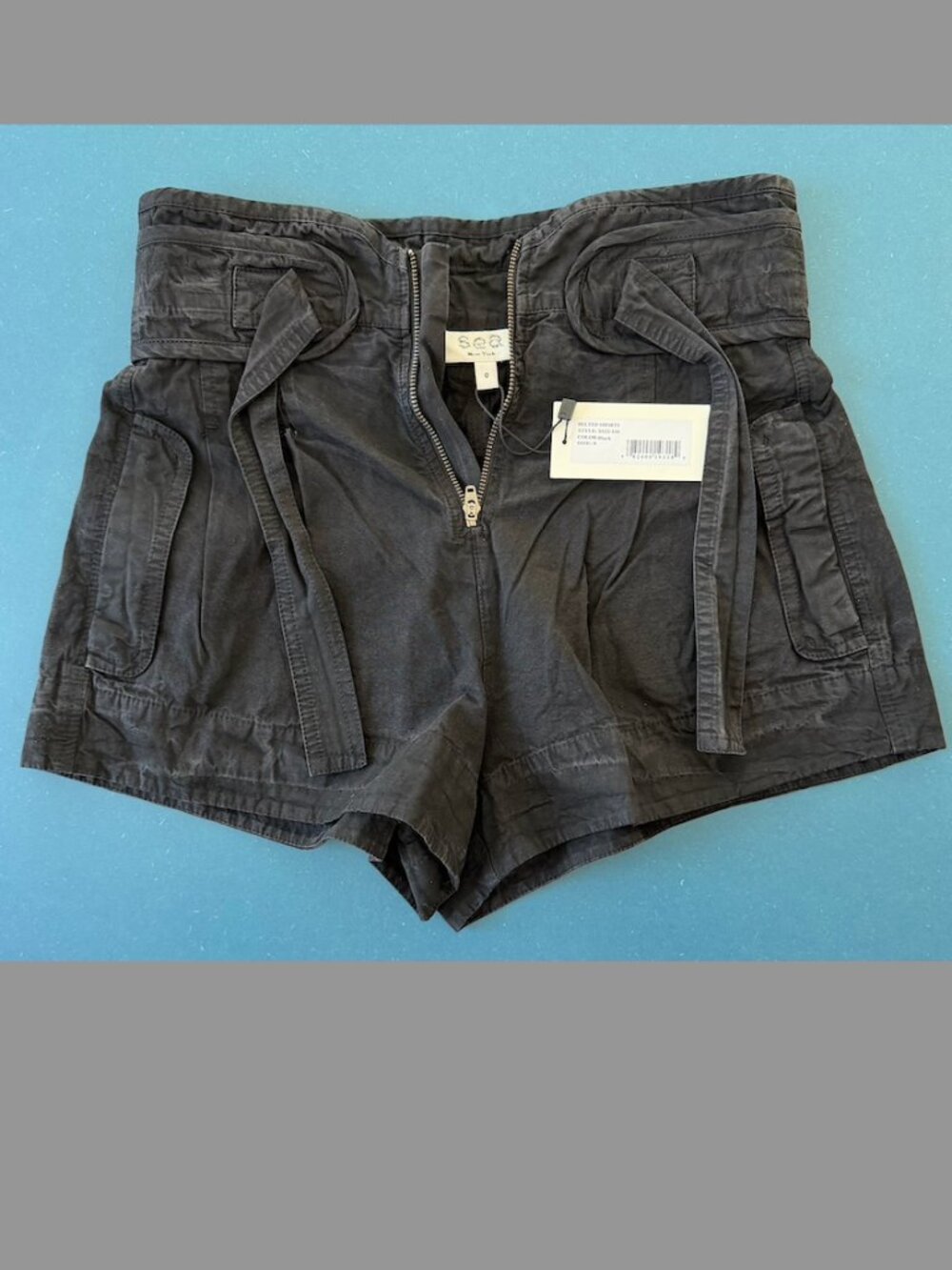 Black New York Shorts | US 0